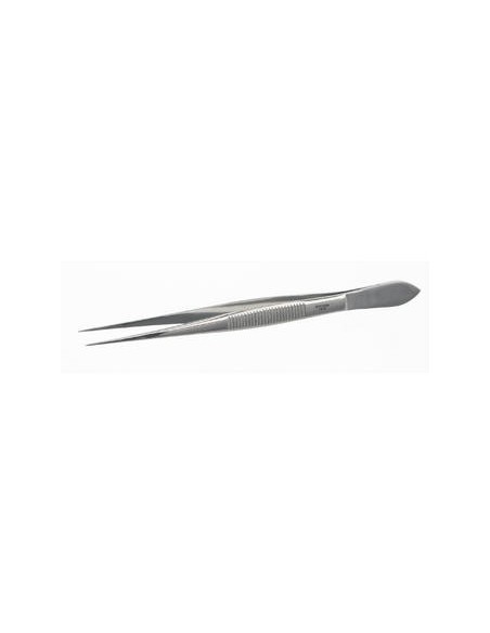 Pinzette Stahl 18/10 gerade spitz Länge 160 mm