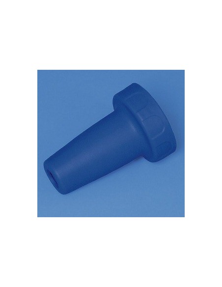 Adapter housing PP for accu-jet pro royal blue