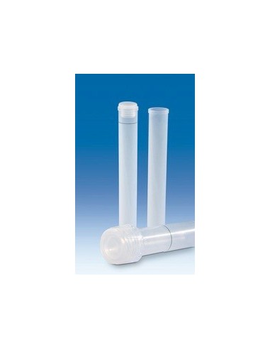 Probenröhrchen PFA 15 ml mit Schraubkappe GL25 und Ringmarke
