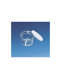 Jar PS with snap-on lid PE-LD approx 25 ml conical shape pack