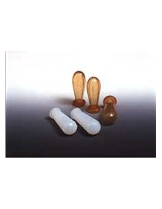 Kapturek gumowy na pipety przezroczysty (biały) silikon op. 100