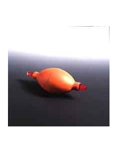 Vacuum/ pressure Bulb PVC reddish-brown with vacuum and
