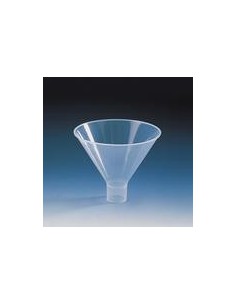 Pulvertrichter PP kurzer weiter Stiel A-Ø 60 mm Stiel A-Ø 15 mm