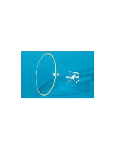 Pulvertrichter kurzer breiter Stiel oberer Ø200 mm