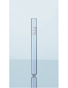Test tubes Fiolax 8 x 70 mm beaded rim pack 100 pcs.