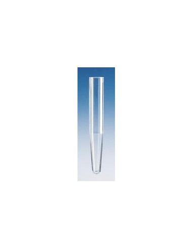 Sedimentation tube PS 16 x 105 mm conical bottom RCF max. 3000