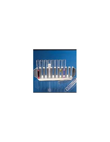 Test rube rack PE white for tubes with Ø up to 18 mm