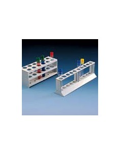 Reagenzglasgestell PP 12xØ20 mm BxLxH 190x60x80 mm