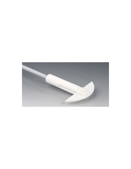 Mieszadło półksiężycowe stal powlekany PTFE długość 350 mm Ø 8
