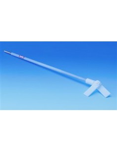Rührwelle Spreiz-Rührflügel aus PTFE Länge 350 mm Ø 8 mm A-Ø 90