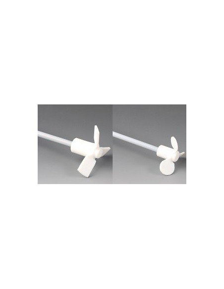 Propeller stirrer PTFE-jacketed stainless steel shaft length
