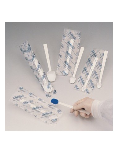 Probeschaufeln PS weiß groß steril 60 ml Länge 203 mm