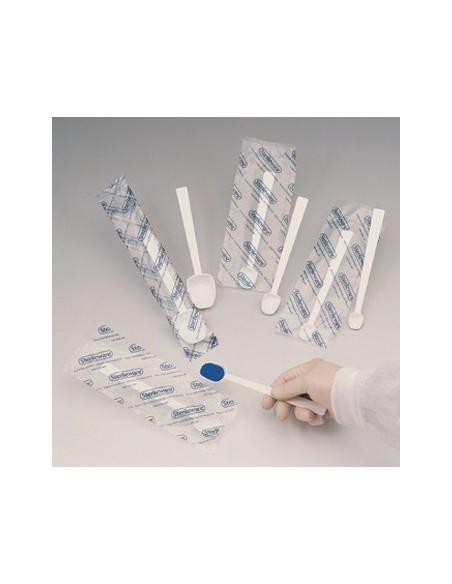 Probenlöffel PS weiß steril 2,46 ml Gesamtlänge 178 mm