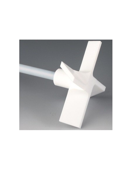 Propellerrührer PTFE Länge 600 mm Ø 10 mm 4-flügelig