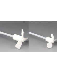 Propeller-Rührwelle Edelstahl mit PTFE Überzug Länge 800 mm Ø