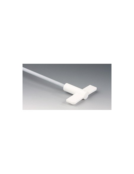 Mieszadło prostokątne trzon stalowy powlekany PTFE 600 mm Ø 10