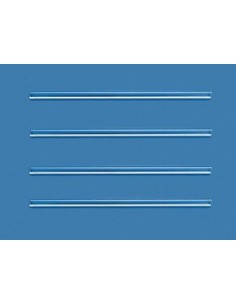 Stirring rod AR-glass Ø 8 x 300 mm fused ends pack 50 pcs.