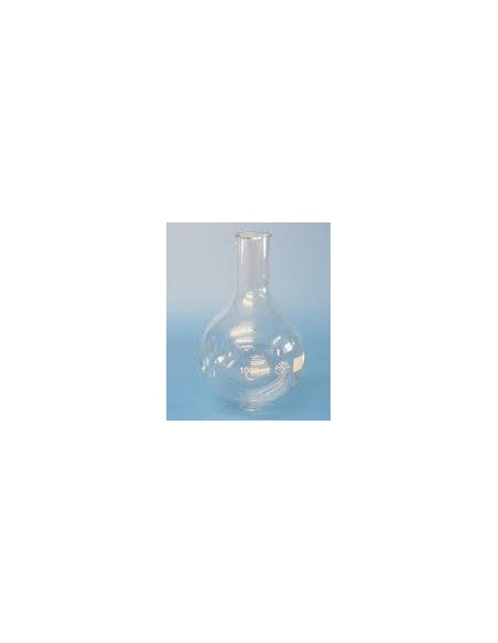 Kolba okrągłodenna 250mL szkło borokrzemowe 3.3 wąskoszyjna