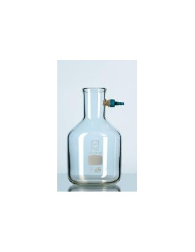 Filtering flask 3000 ml Duran with Keck assembly set flask shape