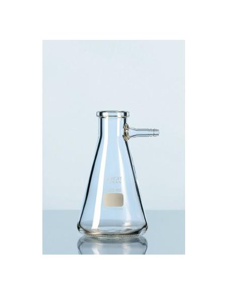 Filtering flask Duran 1000 ml with glass hose connection