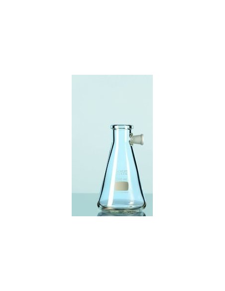 Filtering flask Duran 250 ml with side-arm socket Erlenmeyer