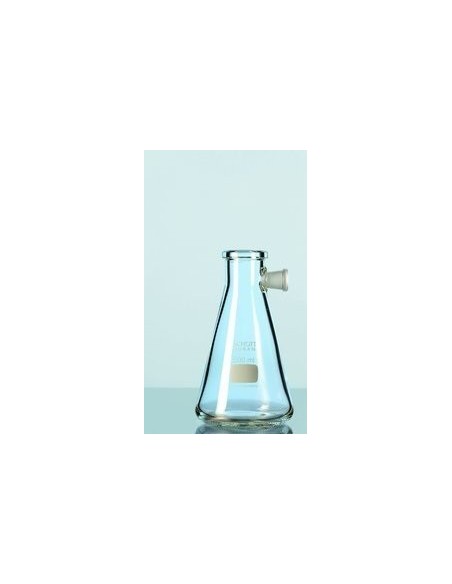 Filtering flask Duran 2000 ml with side-arm socket Erlenmeyer