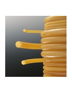 Schlauch aus Latex Naturkautschuk transparent Ø innen/außen 4/7