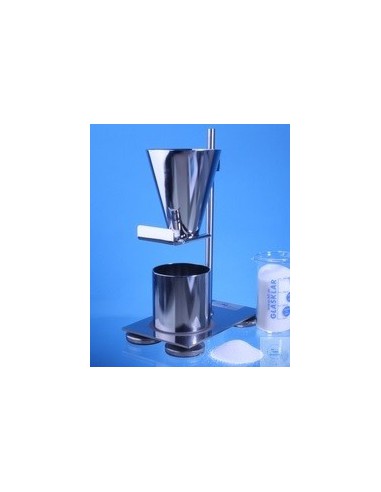 Apparatur zur Bestimmung der Schüttdichte DIN ISO 697