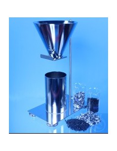 Apparatur zur Bestimmung der Schüttdichte Pulvern und