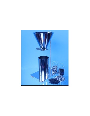 Apparatus for determination of bulk-density (DIN EN