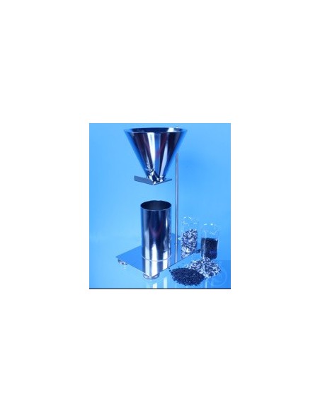 Apparatus for determination of bulk-density (DIN EN