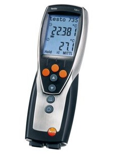 Temperaturmessgerät (3-Kanal) T735-2 Thermoelement