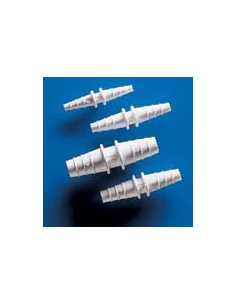 Tubing connector PP straight conical for tube with inner Ø 3 -