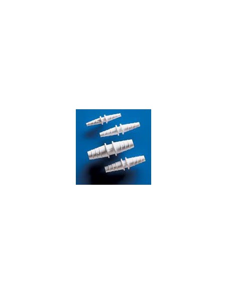 Tubing connector PP straight conical for tube with inner Ø 3 -