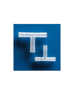 Tubing connector PP T- shape for tubing inner Ø 6 - 7 mm