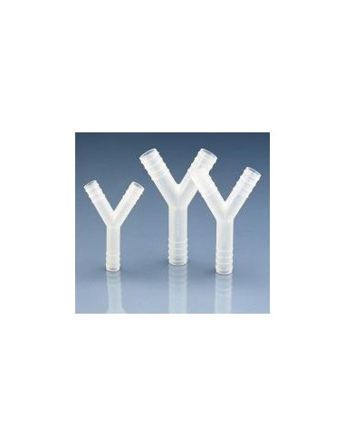 Tubing connector PP Y- shape for tubes with inner Ø 10 - 11 mm