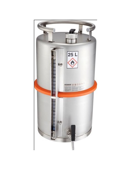 Beczka na substancje palne wylew odpowietrzenie zawór bezp.