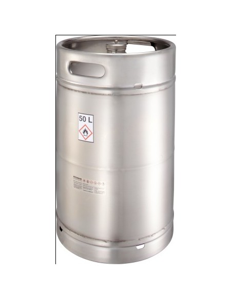 Safety barrel mit screw cap pressure control valve stainless