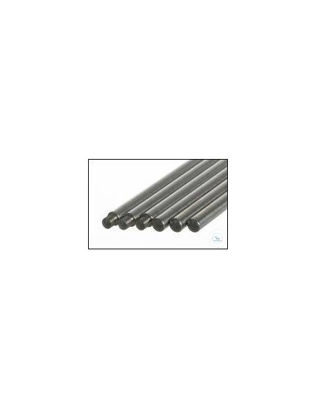 Support rods with thread M10 Steel 18/10 L x Diam. 1000 x 12 mm