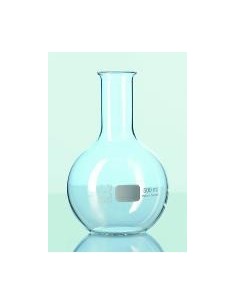 Flat bottom flask 1000 ml Duran narrow neck beaded rim