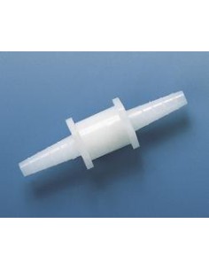 Non-return valve PE-HD for tube with inner Ø 6-9-mm