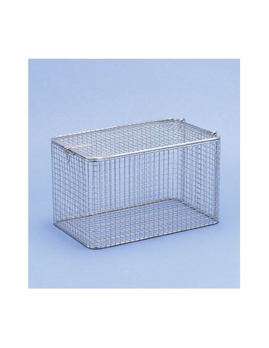 Cleaning basket LxWxH 250x150x150 mm 18/10-steel