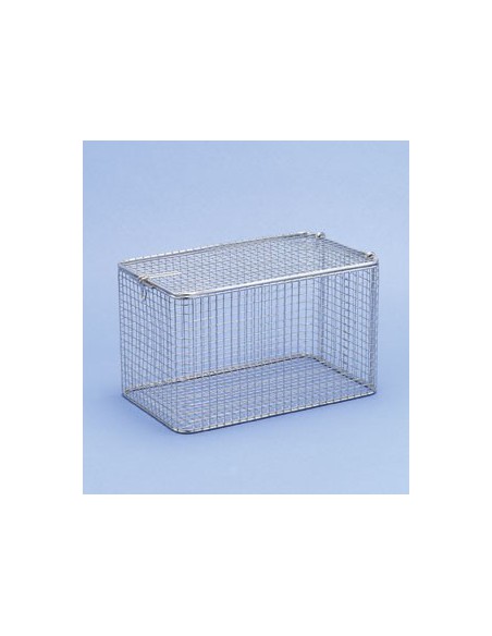 Cleaning basket LxWxH 250x150x150 mm 18/10-steel