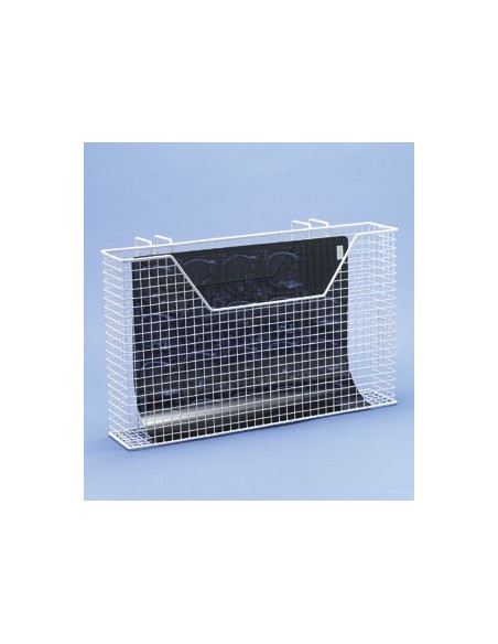 X-Ray film basket wire PE-white LxWxH 580 x 160 x 580 mm