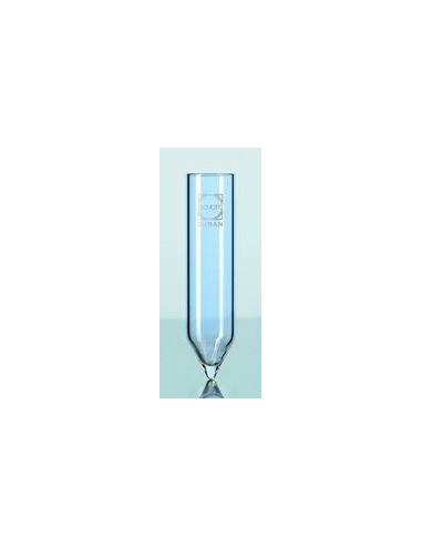 Centrifuge tube 25 ml Duran conical bottom 24x100 mm pack 10