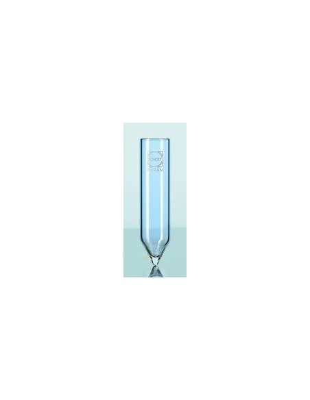 Centrifuge tube 25 ml Duran conical bottom 24x100 mm pack 10