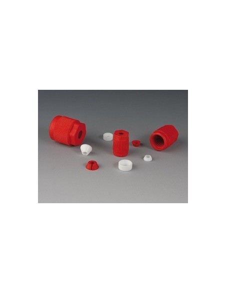 Screw cap PTFE/ETFE GL 18 Ø 3 mm