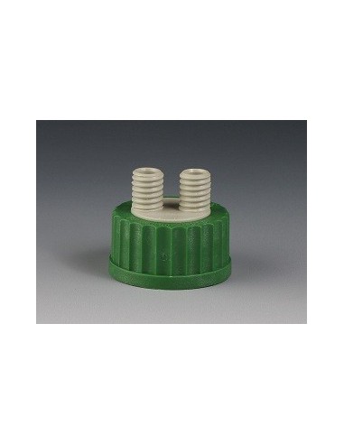 Screw cap GL 45 with 2 Necks GL14 PP