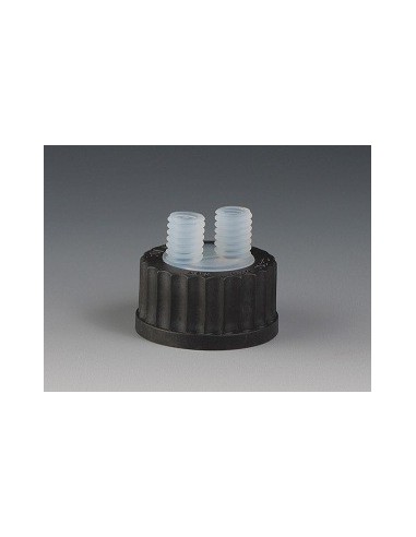 Screw cap GL 45 with 2 Necks GL14 PFA