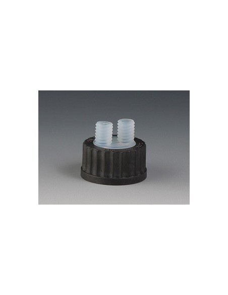 Screw cap GL 45 with 2 Necks GL14 PFA